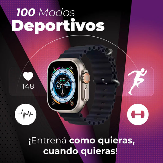 SMARTWATCH FANPRO WATCH 9 ULTRA X 5 UNIDADES